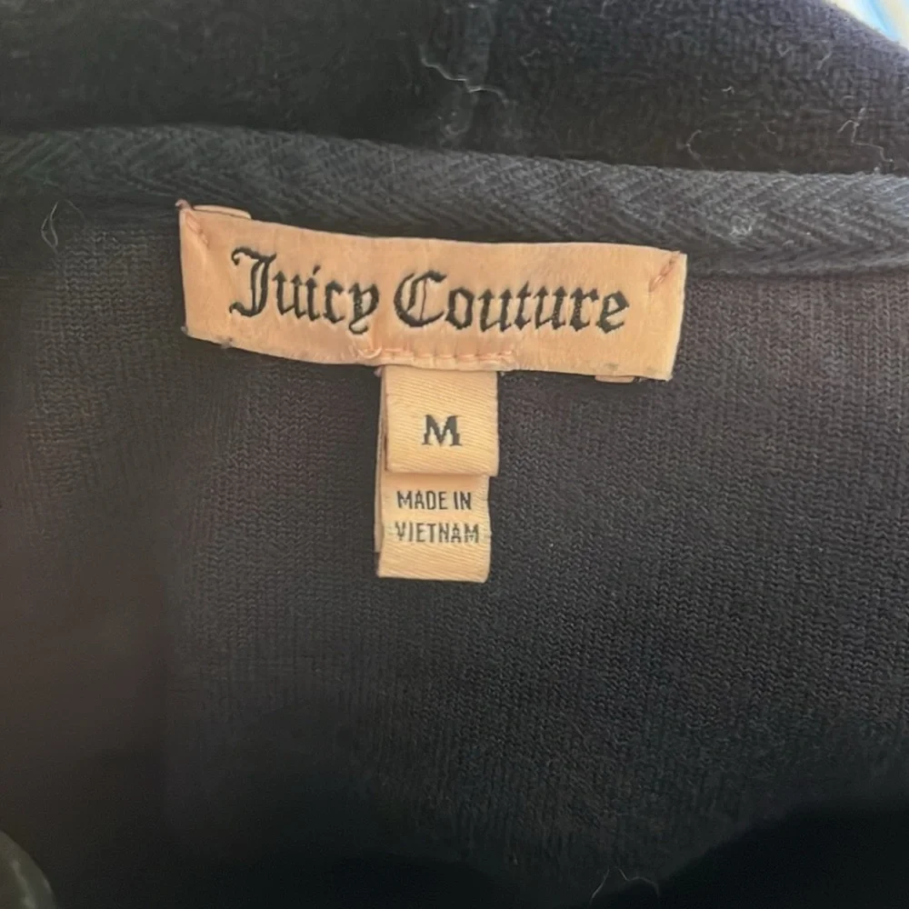 π©·ππ©·ππ©·ππ©·Juicy Couture Black Graphic JACKET!!!! STILL IN GREAT CONDITION π©·ππ©·π - Picture 6 of 6